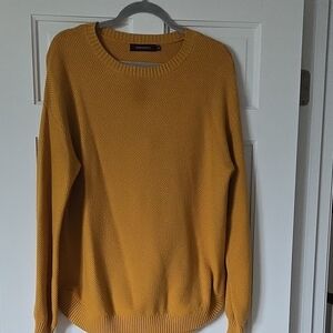 Mustard Yellow Crewneck Sweater
